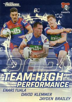2022 NRL Traders - High Performance Team #HPT08 Newcastle Knights Front